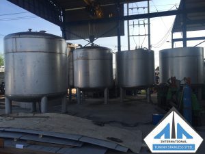 Thi công lắp bồn inox công nghiệp