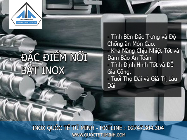 INOX giá rẻ có thực sự là lựa chọn tốt? 4 DAC DIEM INOX