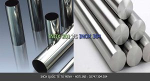 SO SÁNH INOX 201 VS INOX 304