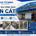 Gia Công Máng Xối Inox Bến Cát Theo Yêu Cầu – Inox Tứ Minh