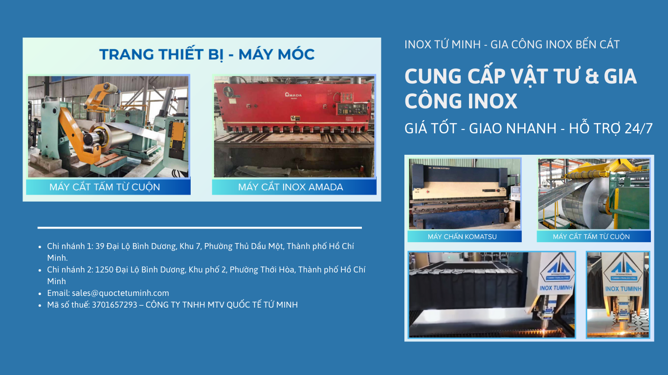 INOX TU MINH INOX BEN CAT