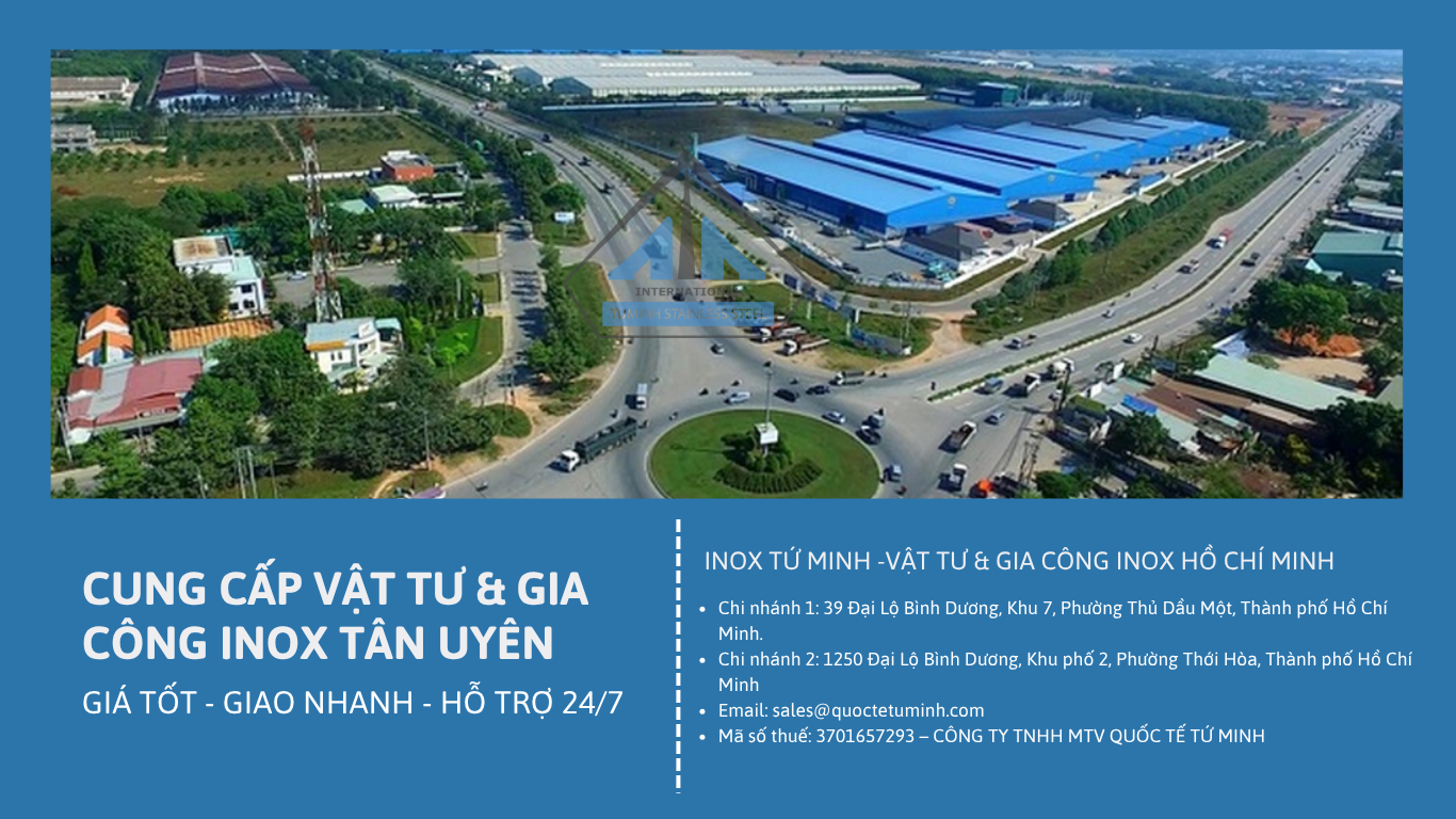 Gia công inox – Cắt laser CNC chuyên nghiệp tại Tân Uyên, TP. Hồ Chí Minh 2 INOX TU MINH INOX Tan uyen