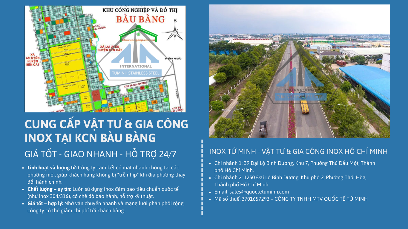 INOX TU MINH INOX BAU BANG