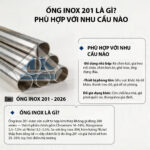 Ống Inox 201 Bình Dương — Cung Cấp & Báo Giá Tại Kho 2026