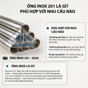 ỐNG INOX 201 BÌNH DƯƠNG