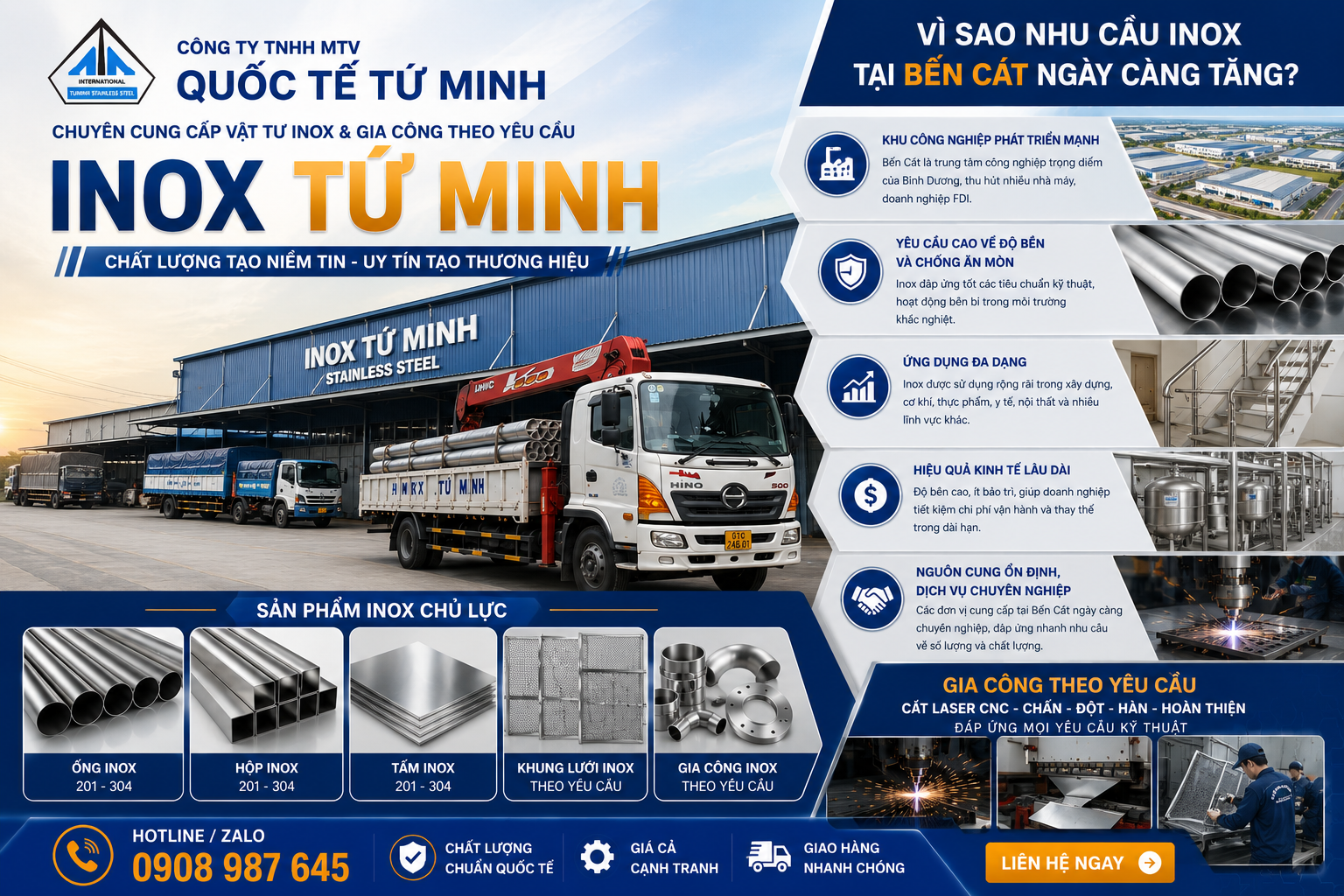 Vi Sao Nhu Cau Inox Tai Ben Cat Ngay Cang Tang