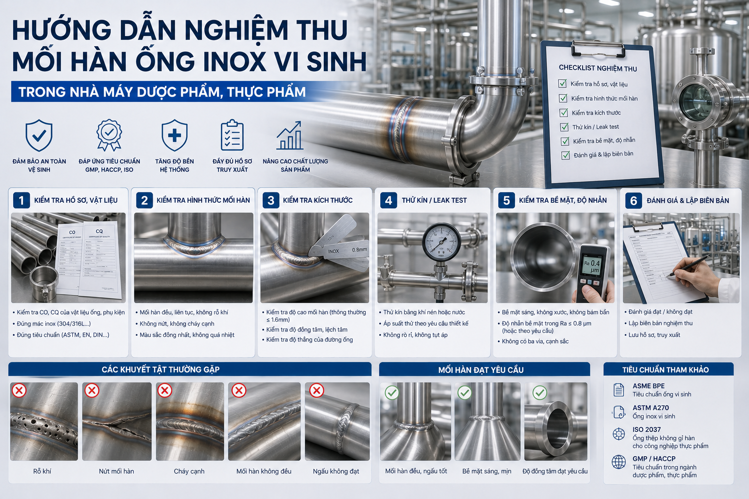 Hướng Dẫn Nghiệm Thu Mối Hàn Ống Inox Vi Sinh Trong Nhà Máy Dược Phẩm, Thực Phẩm 35639672 1652 4455 b60c ec43434dda08