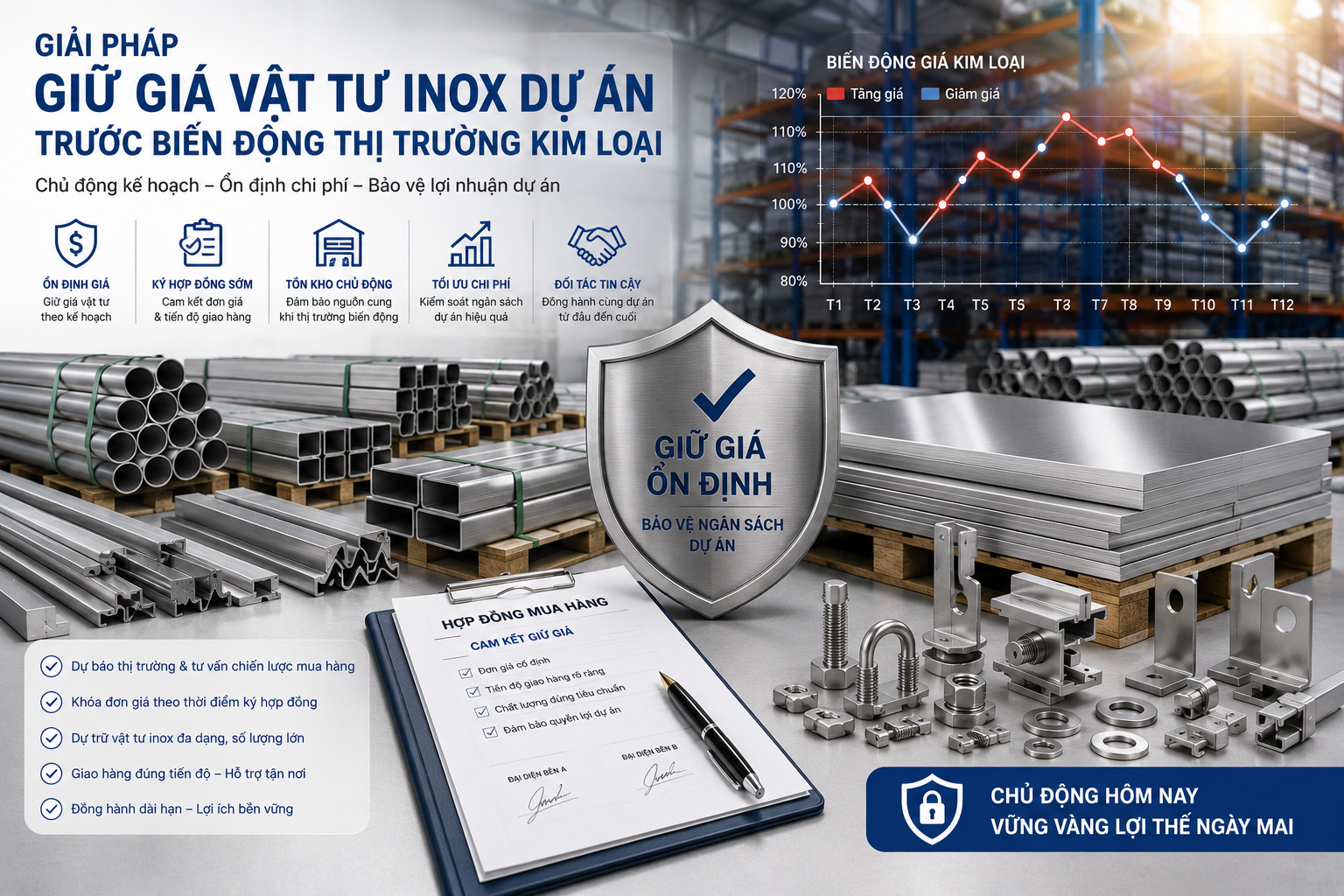 Giải Pháp Giữ Giá Vật Tư Inox Dự Án Trước Biến Động Thị Trường Kim Loại f3899532 c3e8 4b3f 970a 22cdcdf14a5c