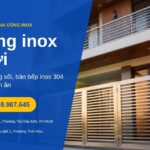 Gia Công Inox Phường Phú Lợi: Lan Can, Cổng, Bếp Inox Cho Nhà Phố & Quán Ăn