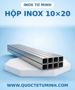 Hộp inox 10×20 tại Inox Tứ Minh