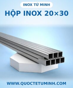 Hộp Inox 20×30 tại Inox Tứ Minh