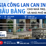 Gia công lan can inox Bàu Bàng cho nhà trọ, nhà xưởng và nhà phố mới: Đồng bộ, giao lắp theo đợt