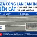 Gia công lan can inox Bến Cát cho nhà trọ, nhà phố và nhà xưởng: Bền, đồng bộ theo một mẫu chốt