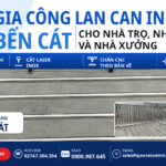 Gia công lan can inox Bến Cát cho nhà trọ, nhà phố và nhà xưởng: Bền, đồng bộ theo một mẫu chốt