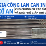 Gia công lan can inox Dĩ An cho chung cư cao tầng và nhà phố: Đồng bộ mẫu, đúng quy định