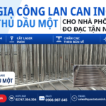 Gia công lan can inox Thủ Dầu Một cho nhà phố và biệt thự: Đo đạc tận nơi, làm theo hiện trạng
