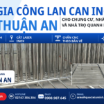 Gia công lan can inox Thuận An cho chung cư, nhà phố và nhà trọ: Chọn đúng theo từng loại công trình